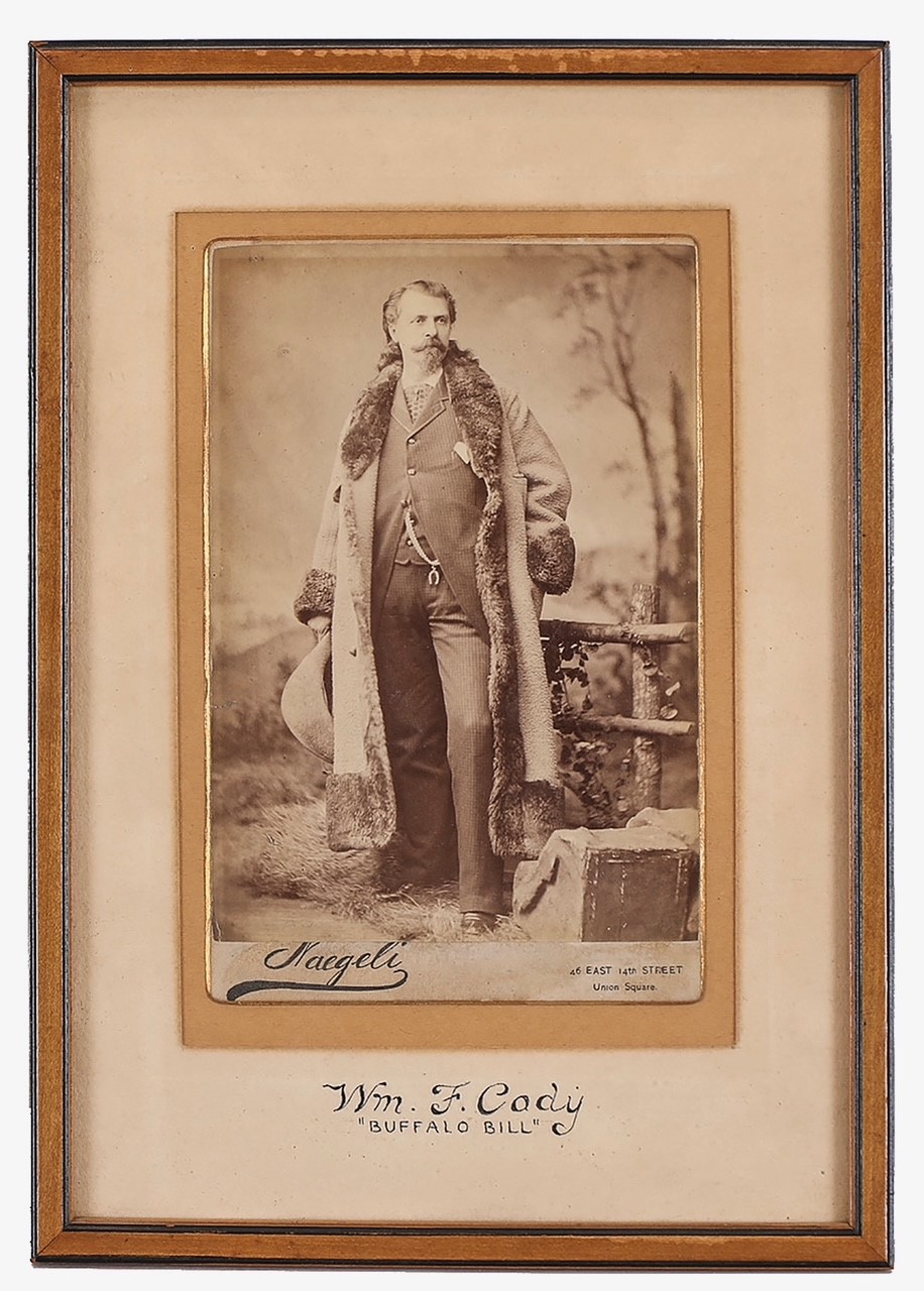 thumbnail_Framed Buffalo Bill Photograph