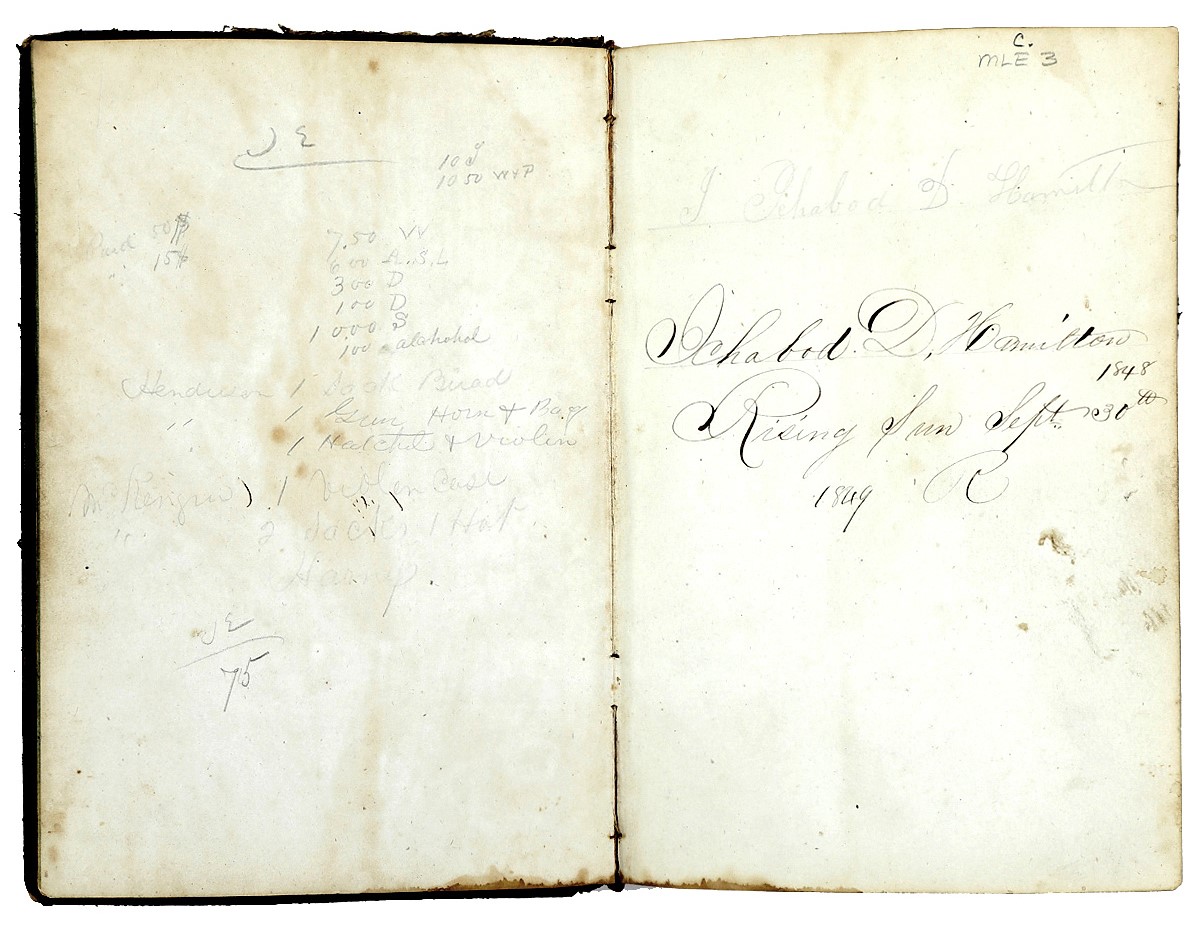 thumbnail_Overland To California-The 1849 Manuscript Diary of Ichabod Davis Hamilton